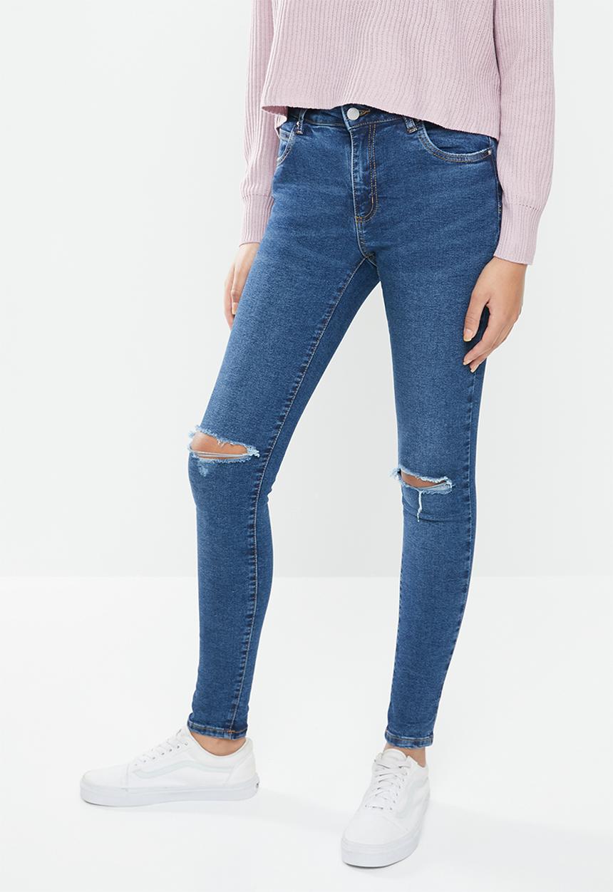 Cotton On - Mid rise skinny jean - berkley blue