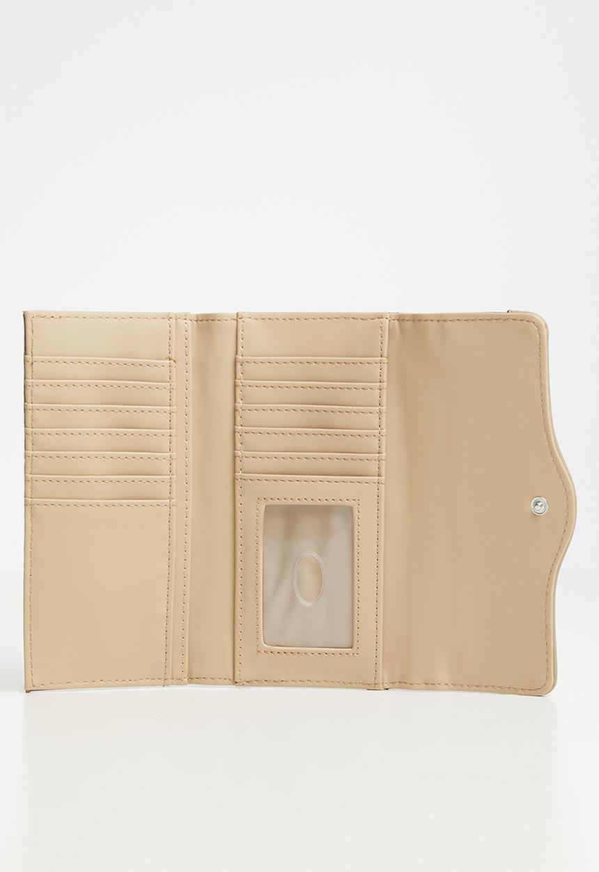 GUESS - Modesto slim clutch - tan