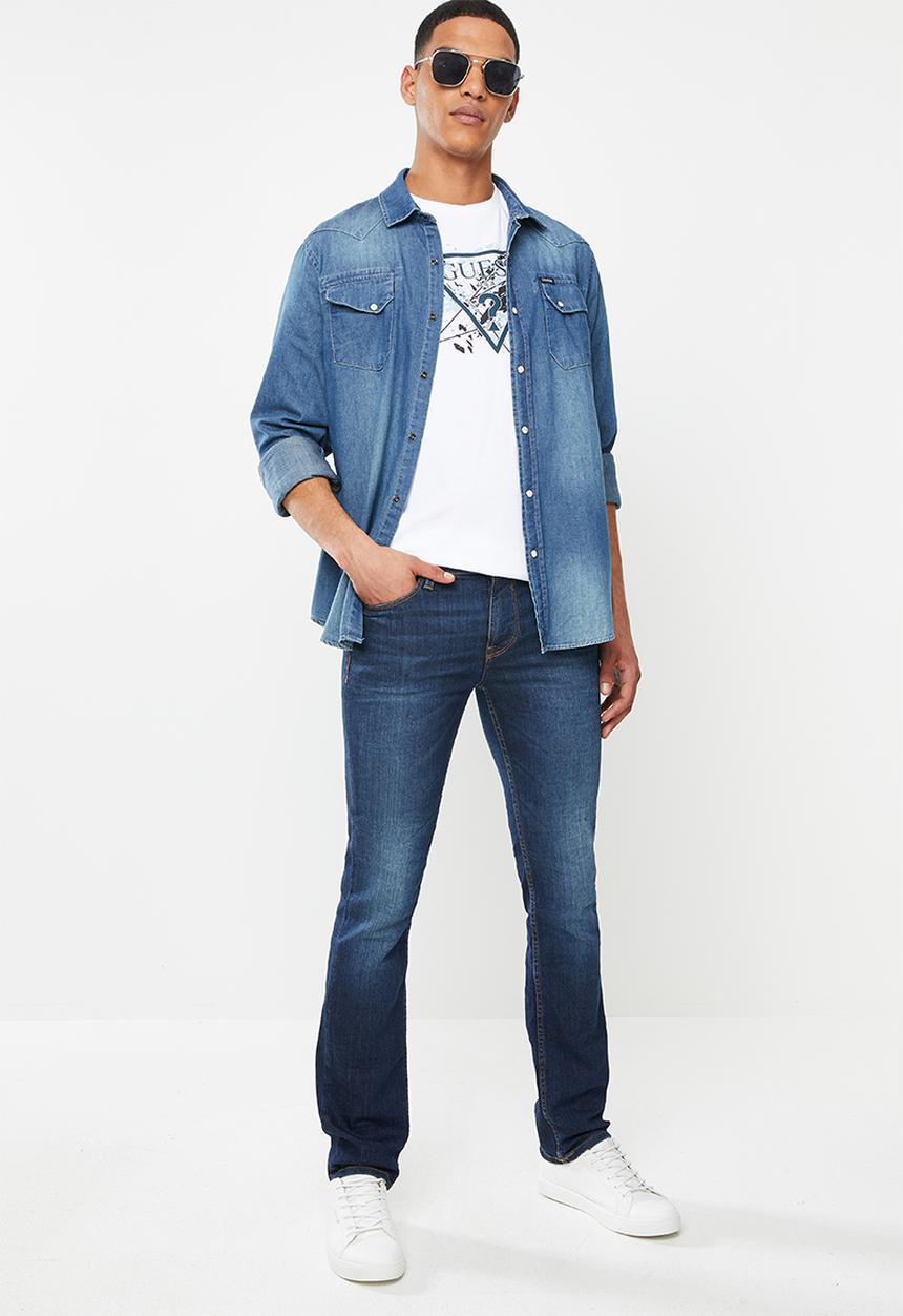 GUESS - Skinny jeans - dark blue 