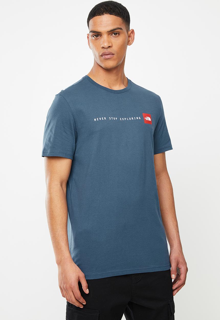 The North Face - Never stop exploring tee - blue