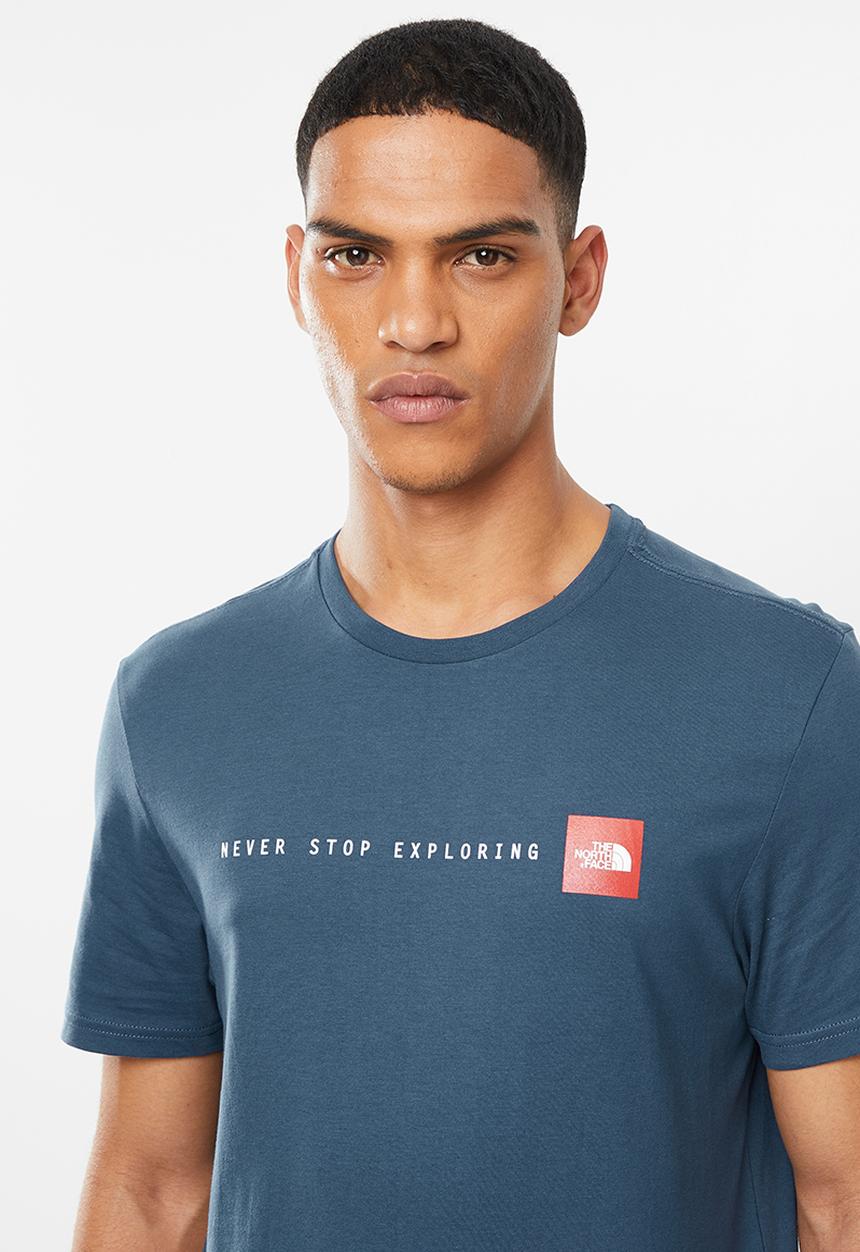 The North Face - Never stop exploring tee - blue