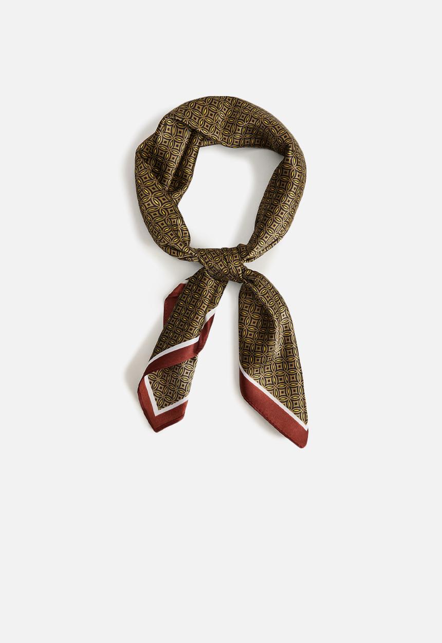 MANGO - Neck scarf jimy - dark brown