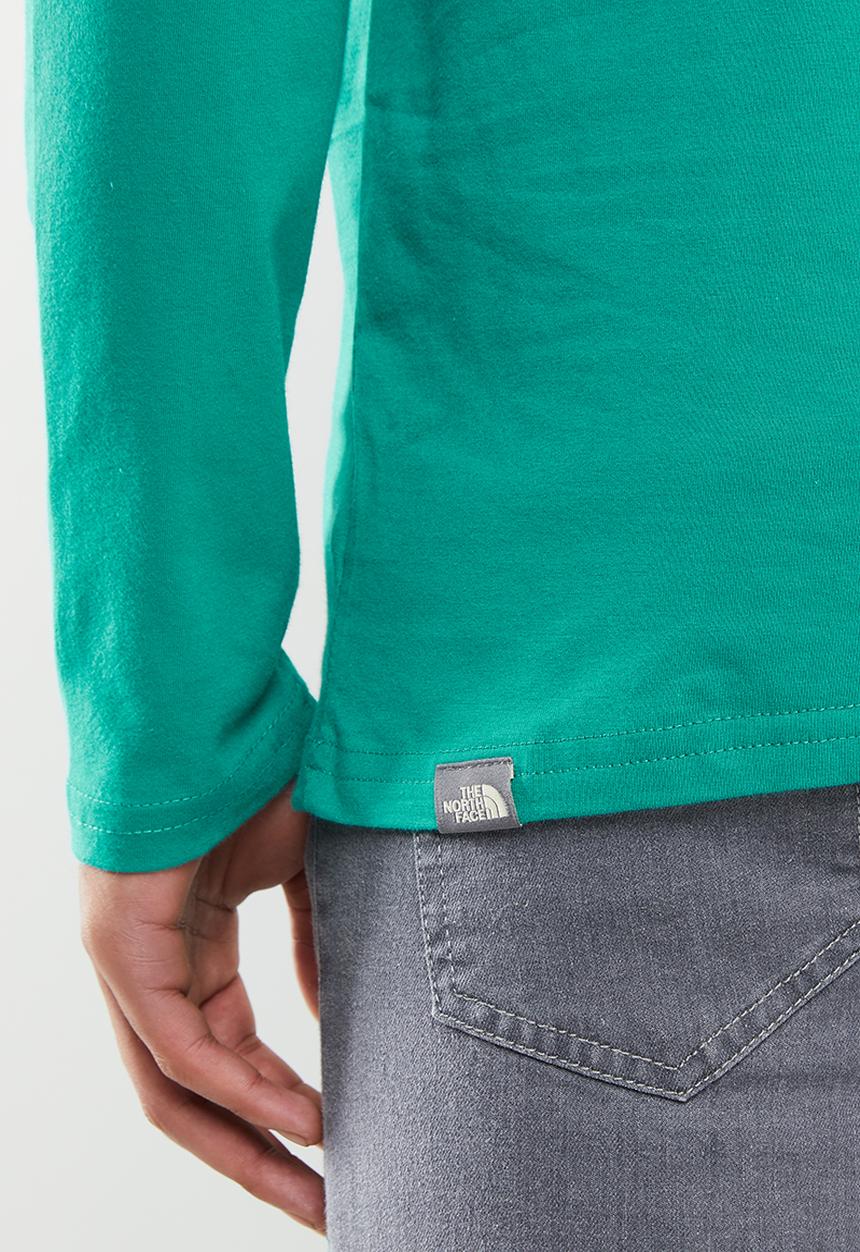 The North Face - Long sleeve easy tee - green
