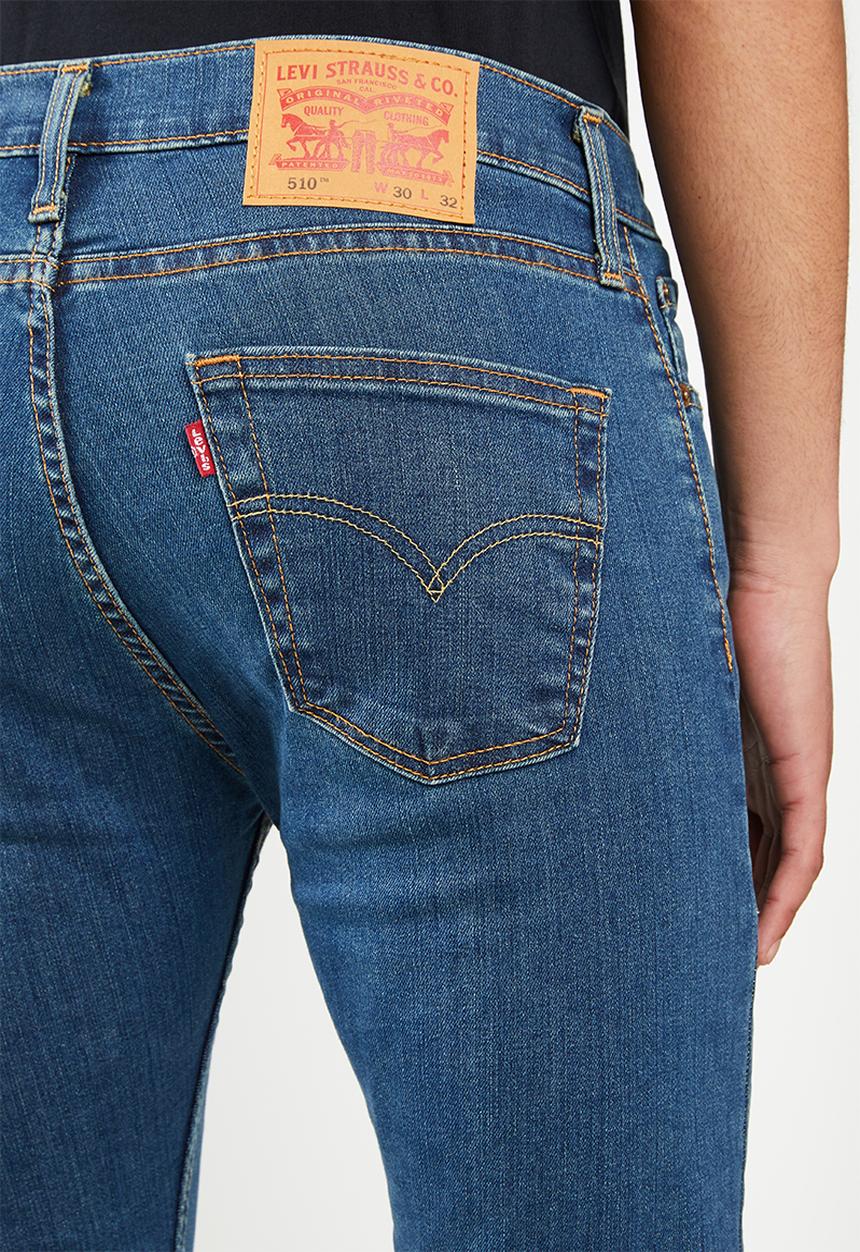 Levi’s® - 510™ skinny goldenrod tint overt - blue