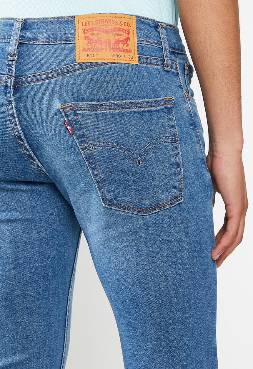 Levi’s® - 511™ slim  gulf breeze cloud adv - blue