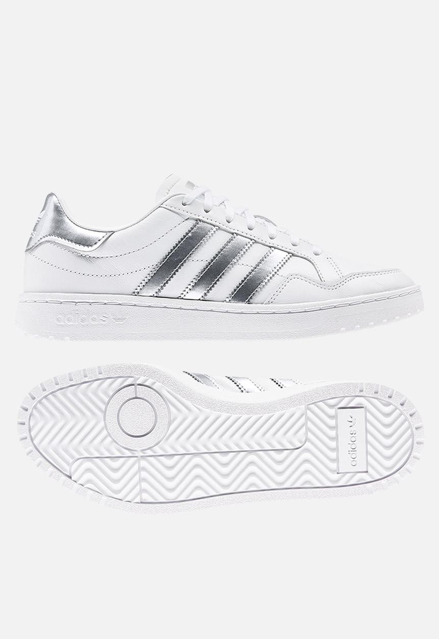adidas Originals - Team court w - ftwr white/silver met/ftwr white