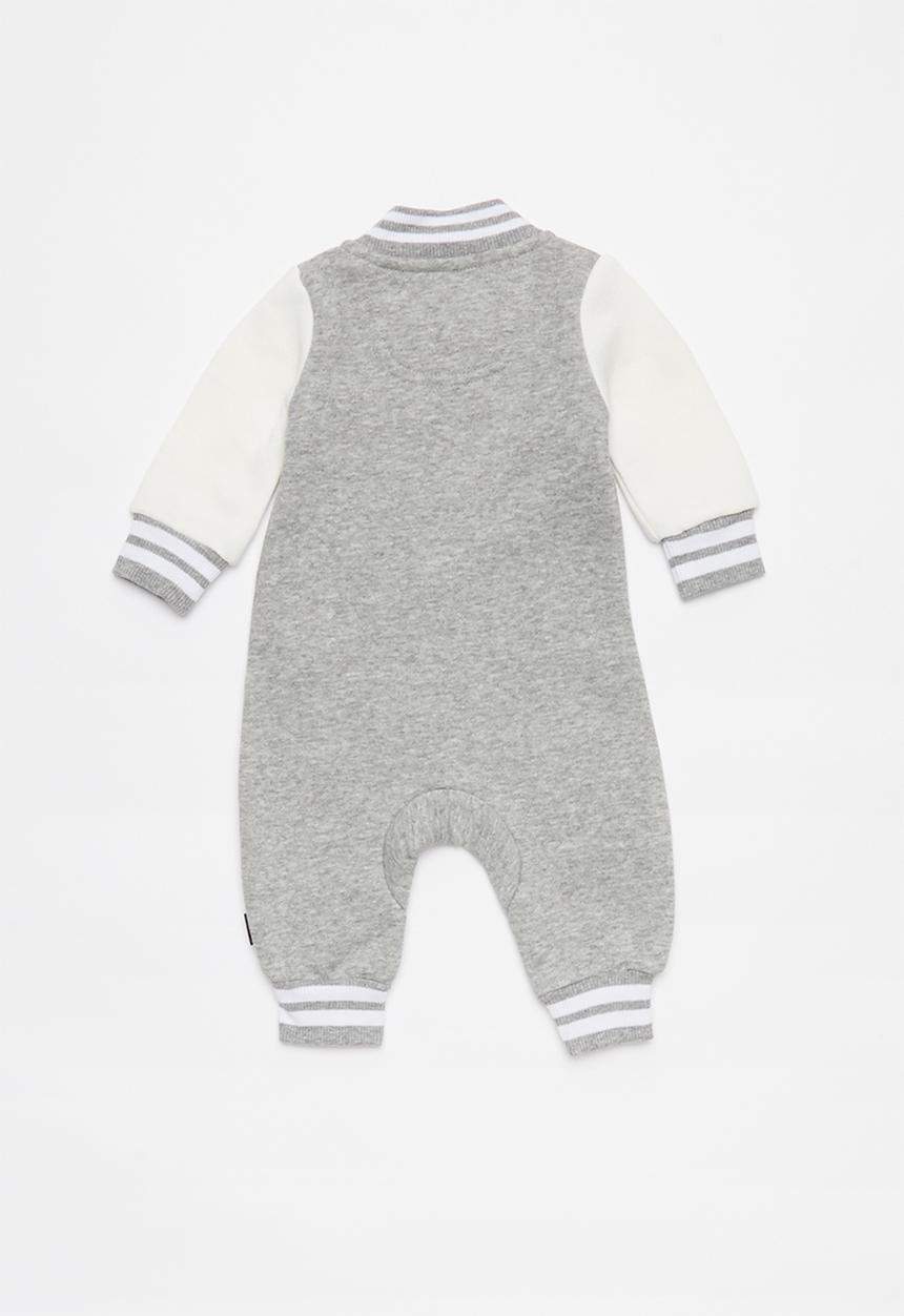 Converse - Converse varsity knit coverall - grey