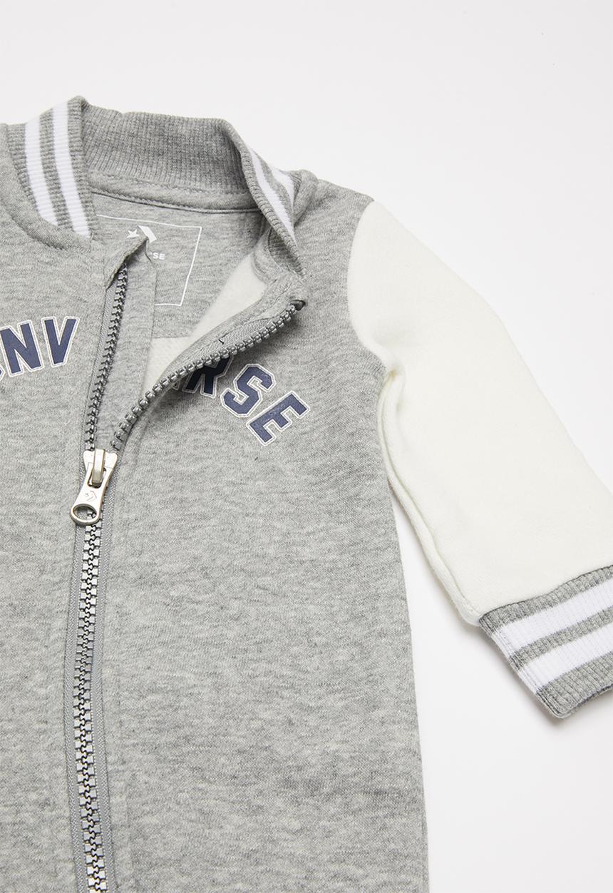 Converse - Converse varsity knit coverall - grey