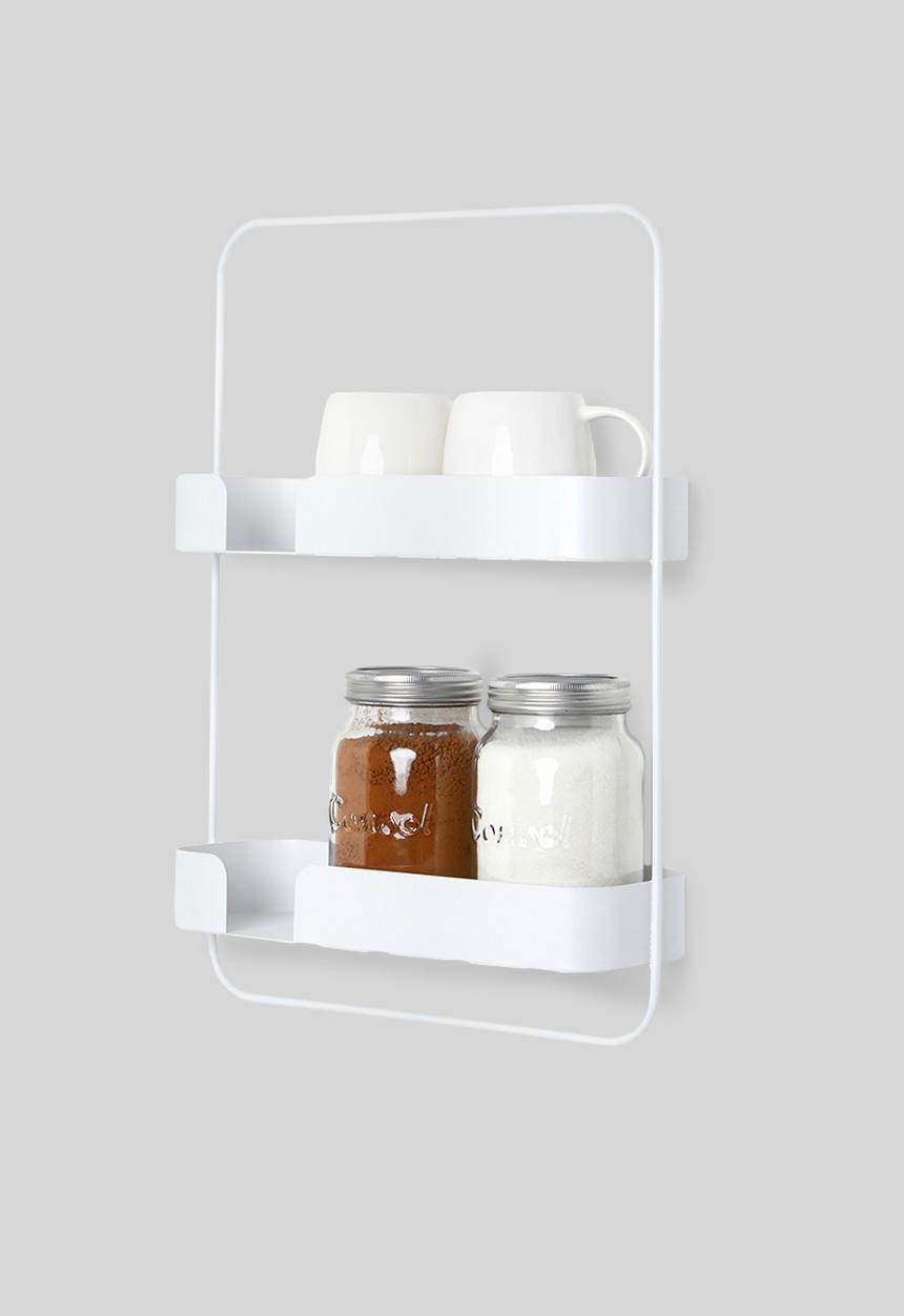 Smart Shelf - Orbit double shelf - white
