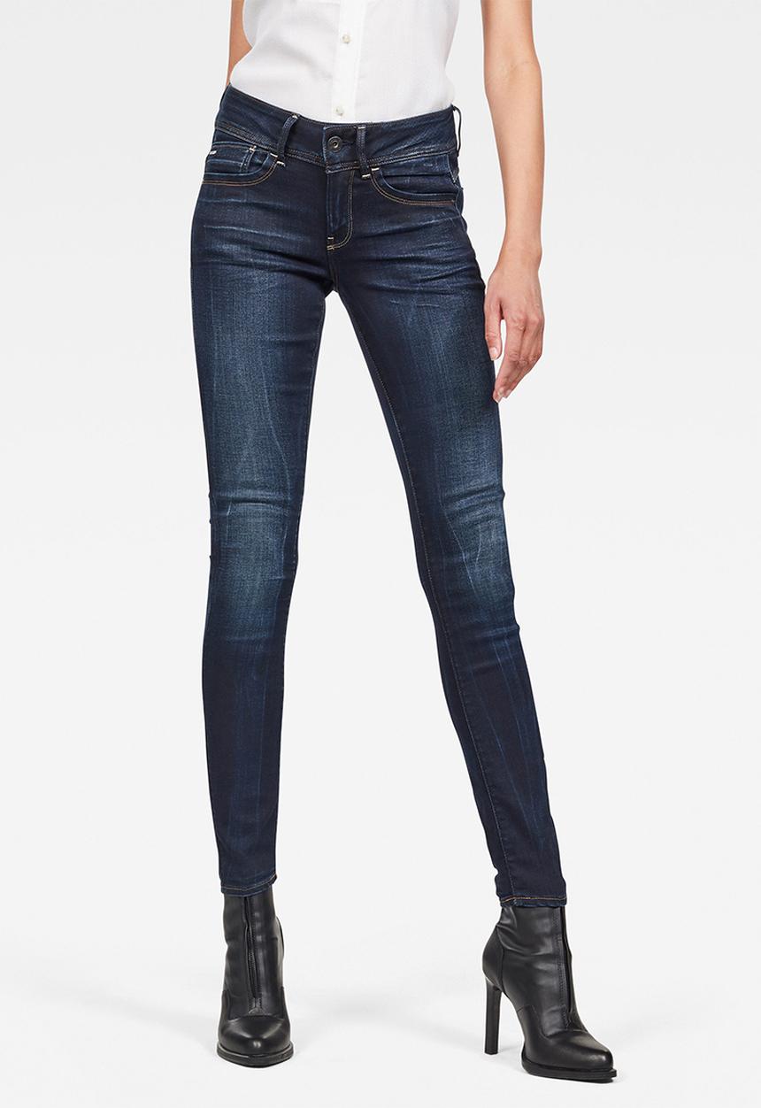 G-STAR - Lynn mid skinny - faded blue