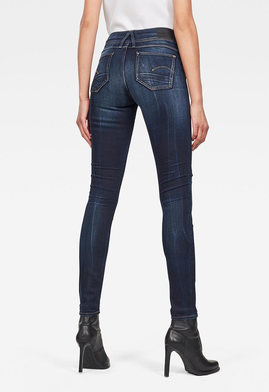 G-STAR - Lynn mid skinny - faded blue