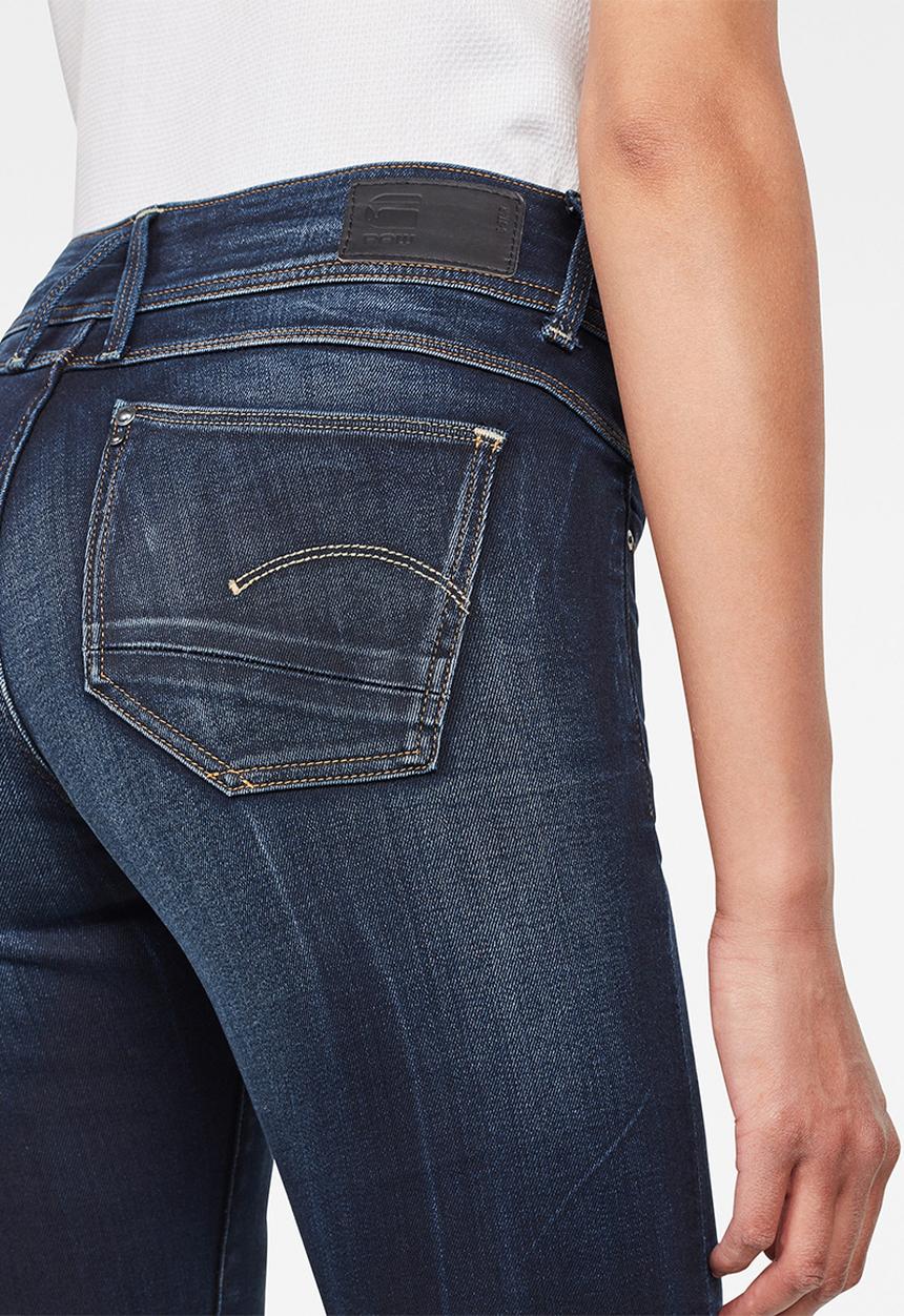 G-STAR - Lynn mid skinny - faded blue