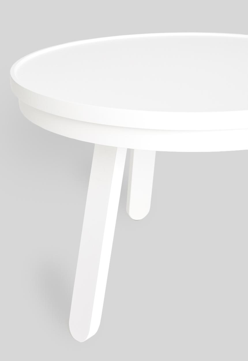 Sixth Floor - Coffee table with tray - white