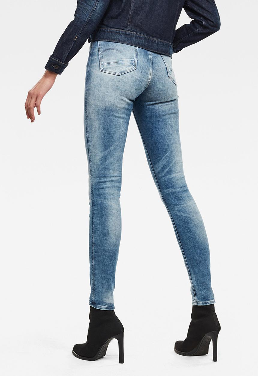 G-STAR - Kafey ultra high skinny - blue