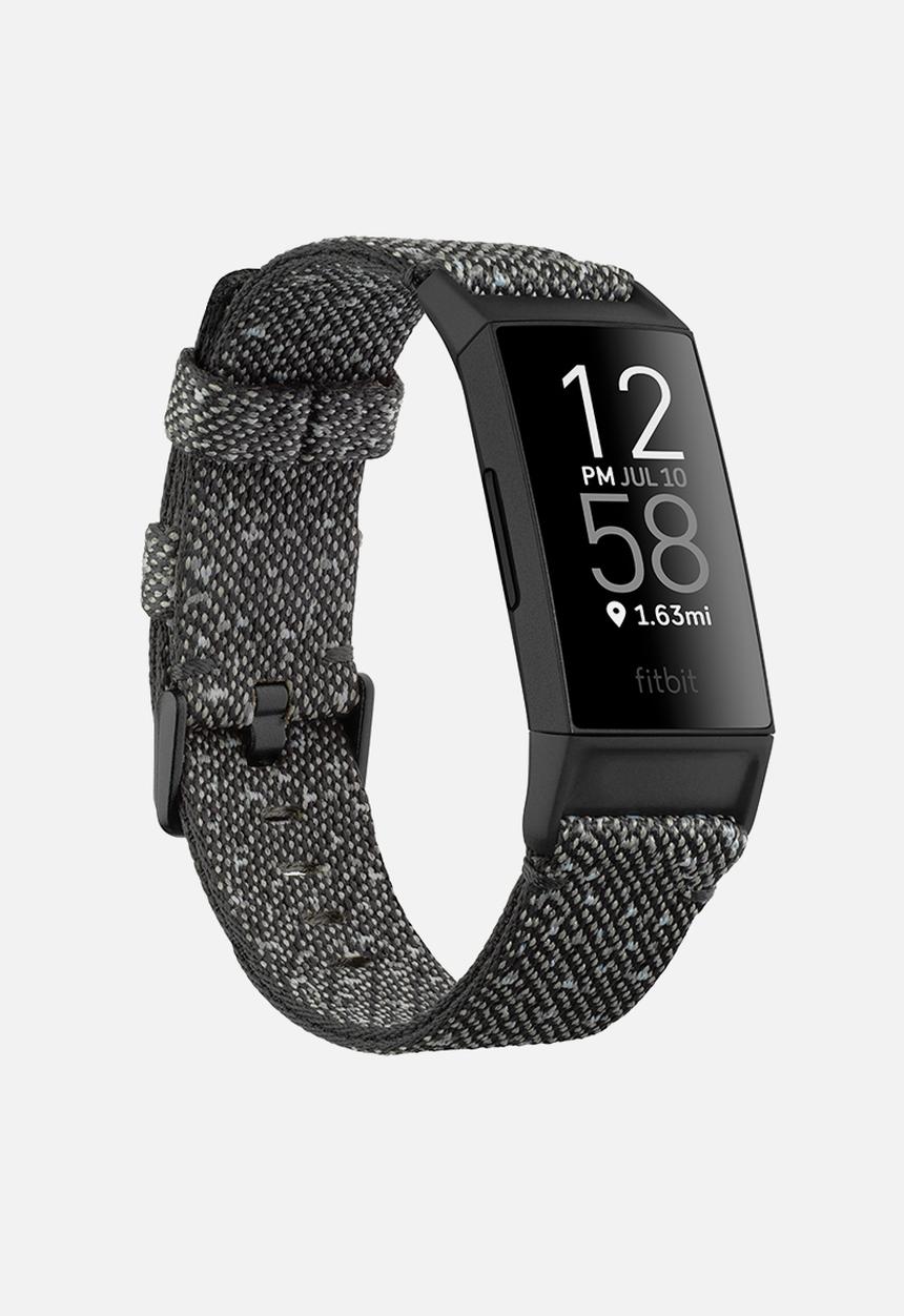 Fitbit - Fitbit Charge 4 se - Granite Reflective Black