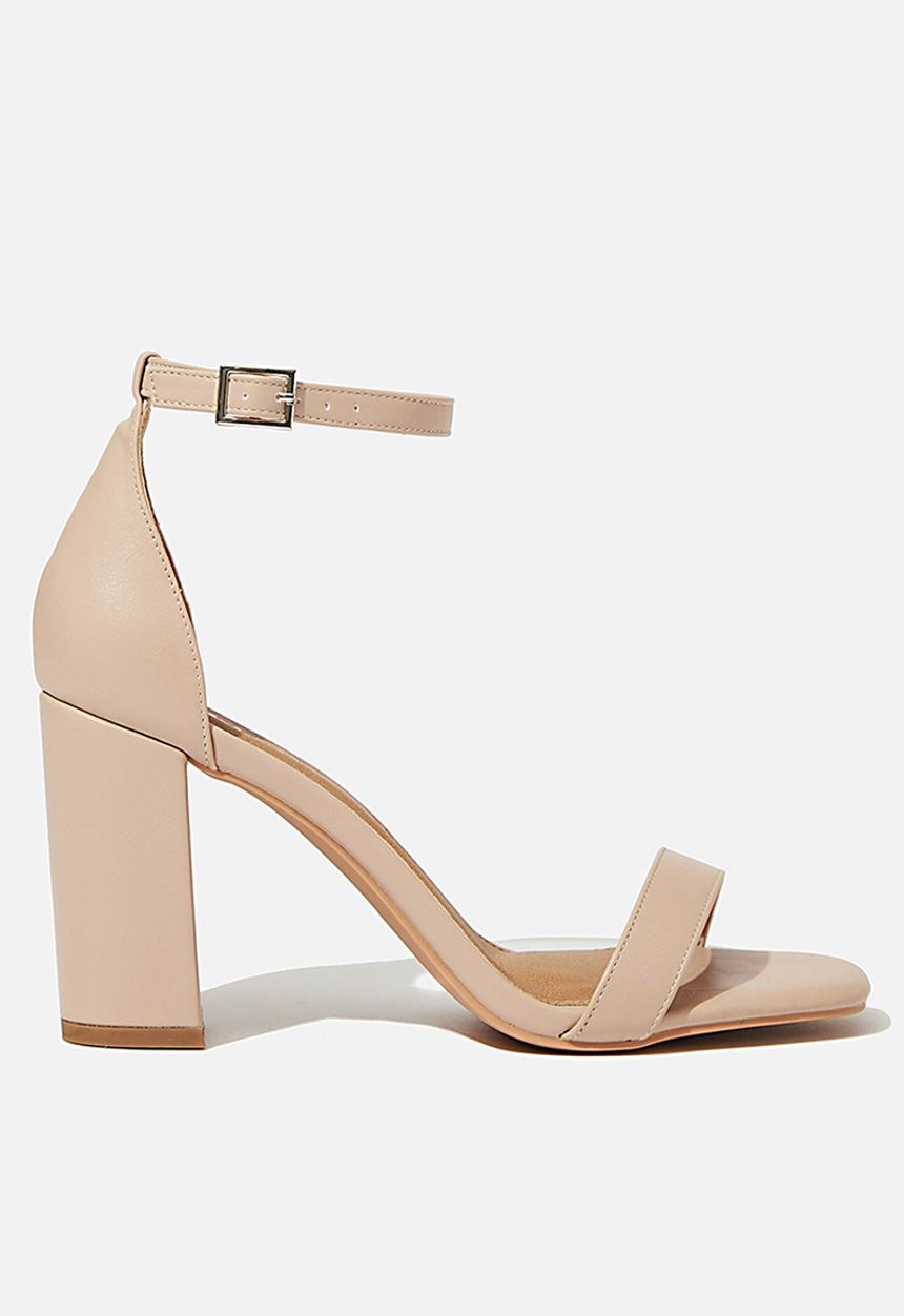 Cotton On - San square toe heel - neutral