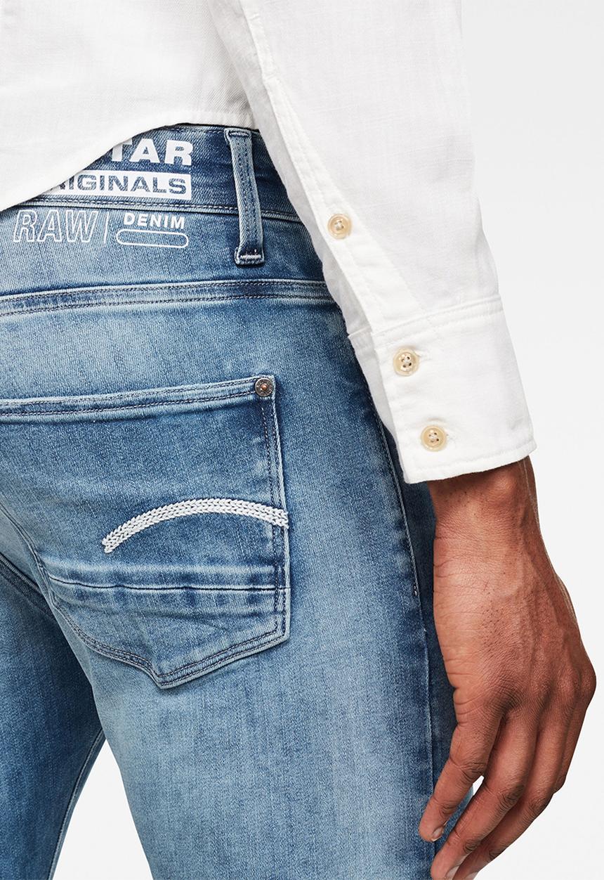 G-STAR - Revens skinny elto pure superstretch jeans - blue
