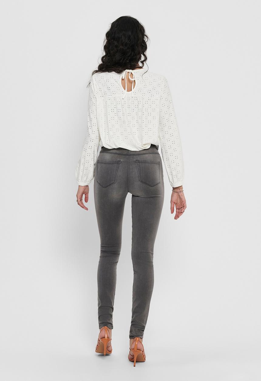 Jacqueline de Yong - Cathinka long sleeve top - white