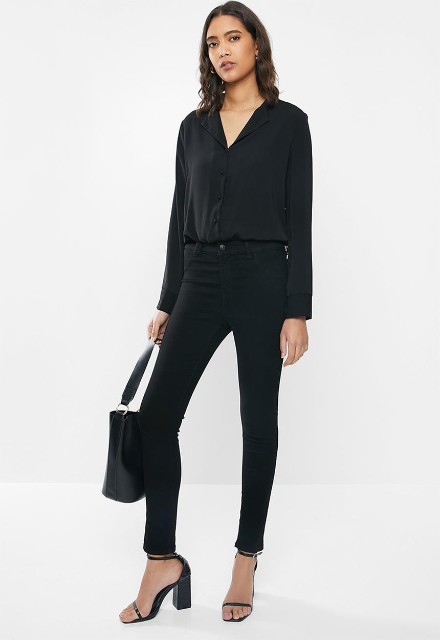 ONLY - Juma long sleeve body - black