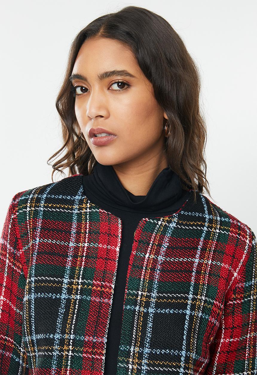 ONLY - Pia jacket - red & black