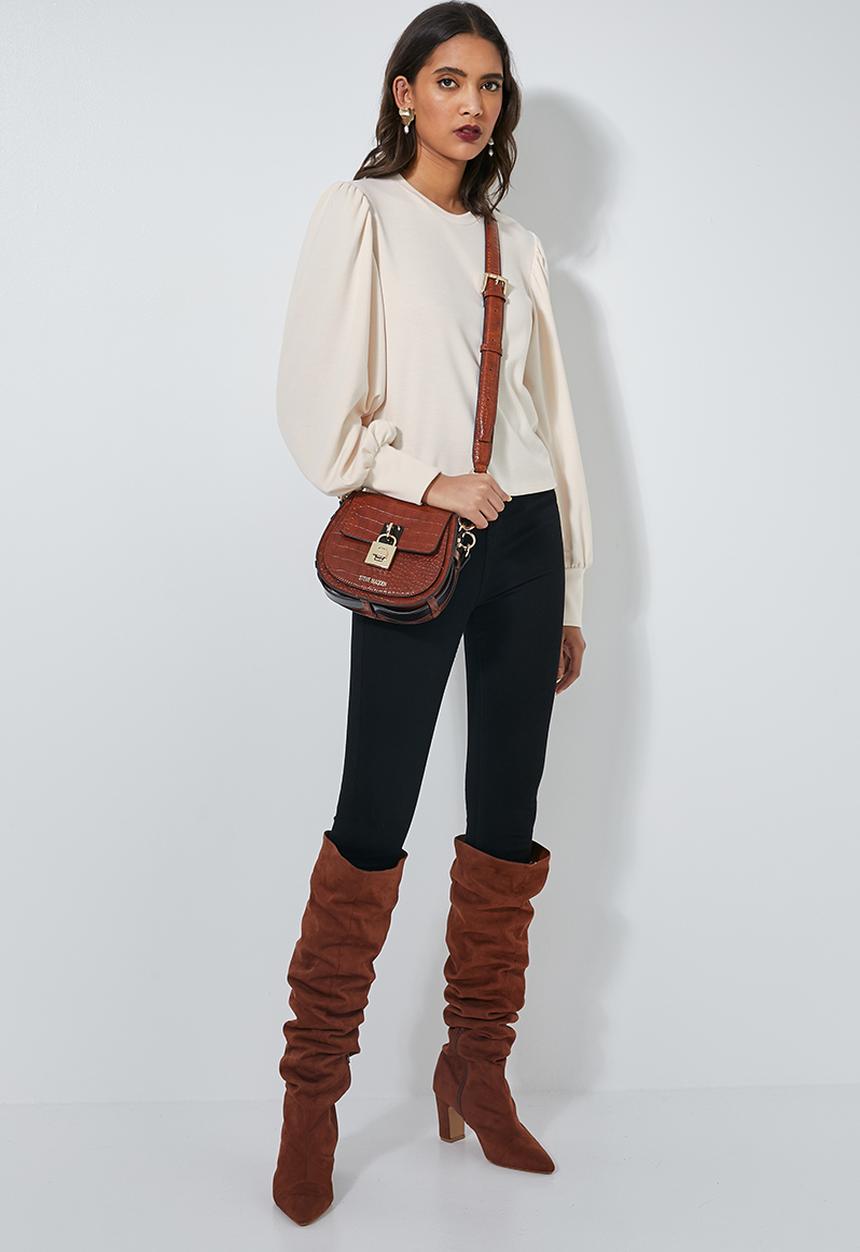 Superbalist - Puff sleeve top - neutral