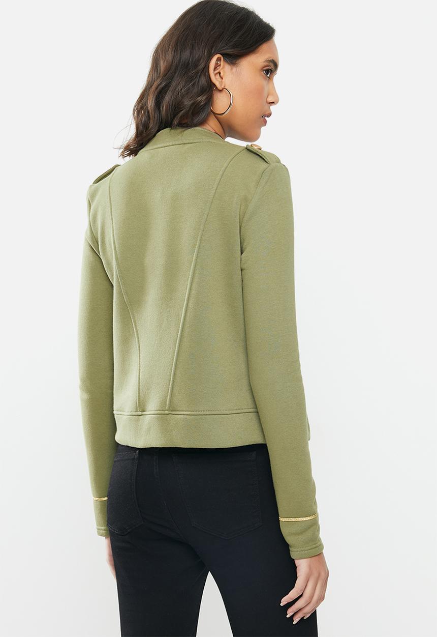 ONLY - Anetta long sleeve blazer - khaki