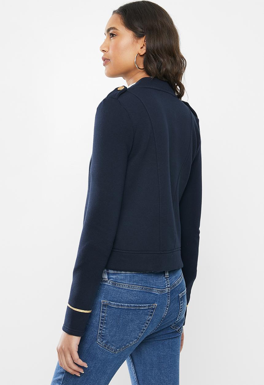 ONLY - Anetta long sleeve blazer - navy