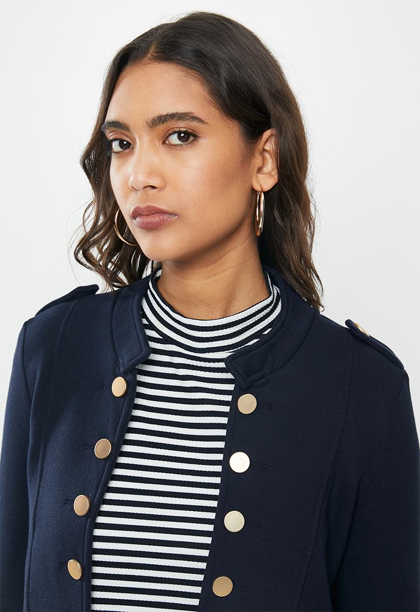 ONLY - Anetta long sleeve blazer - navy