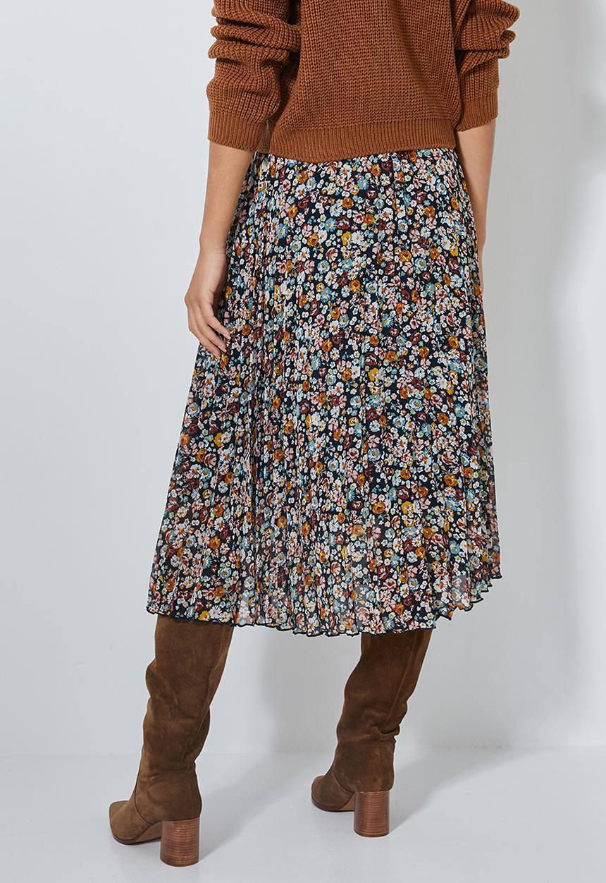 Superbalist - Sunray pleated midi skirt - multi