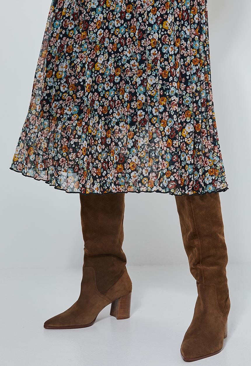 Superbalist - Sunray pleated midi skirt - multi