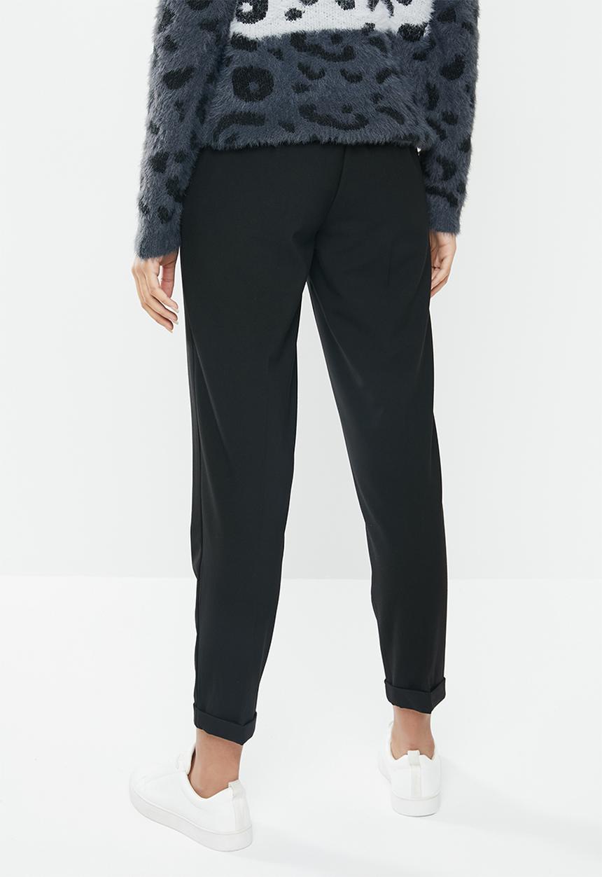 ONLY - Focus regular pants - black