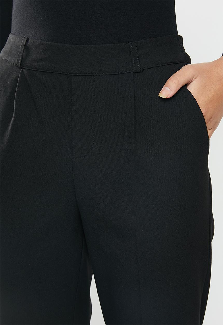 ONLY - Focus regular pants - black