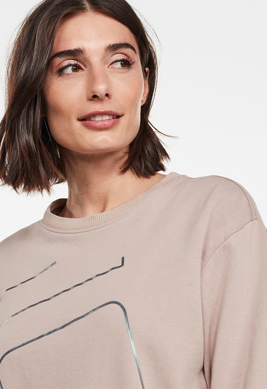 G-STAR - Graphic shift xzyph sweater - blush