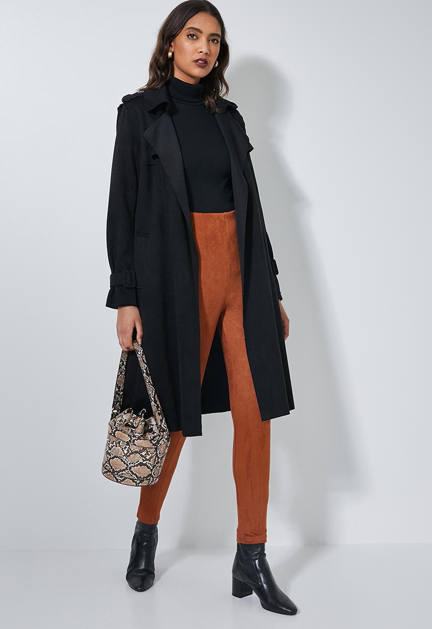 Superbalist - Rib poloneck - black