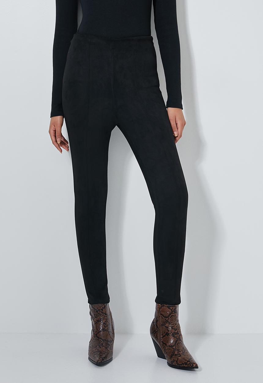 Superbalist - Suedette tregging - black