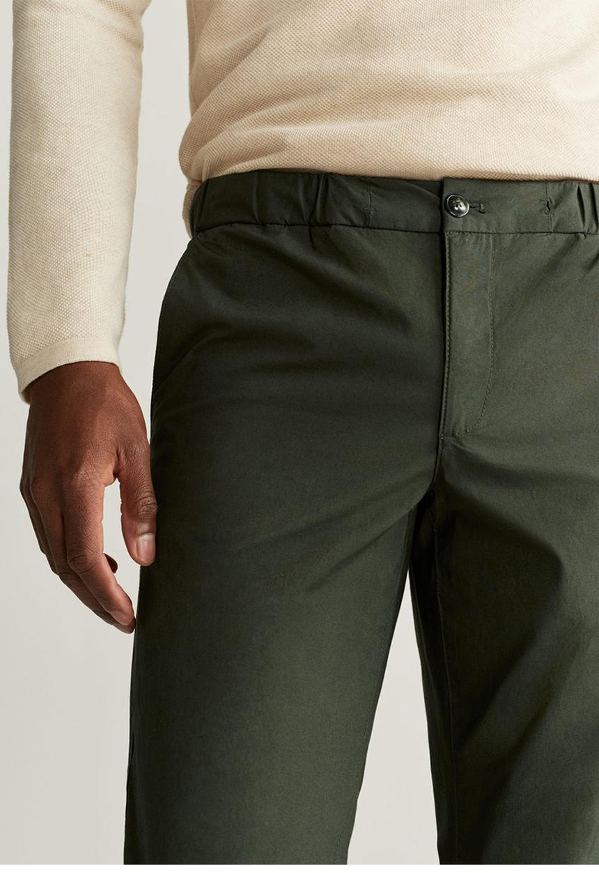 MANGO - Roma trousers - green