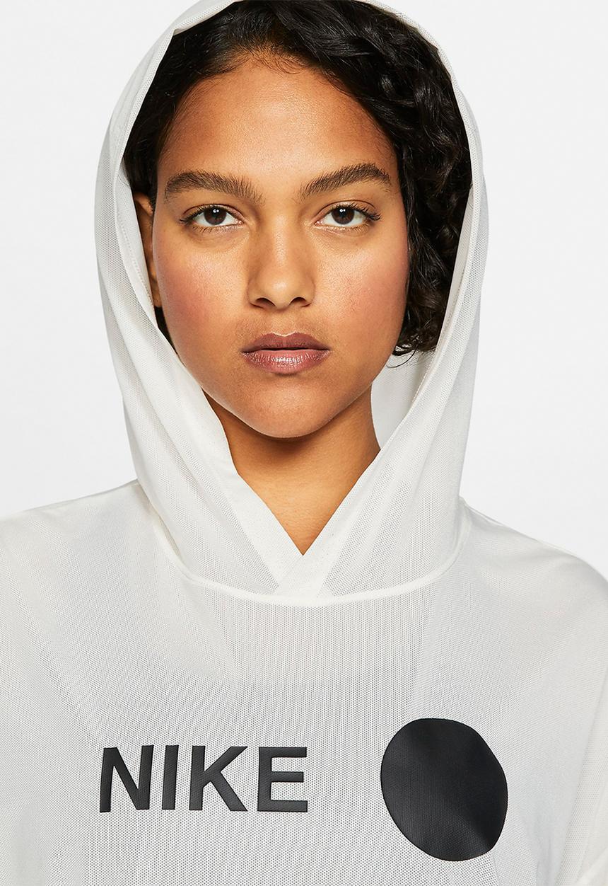 Nike - Icon clash fleece hoodie - off white