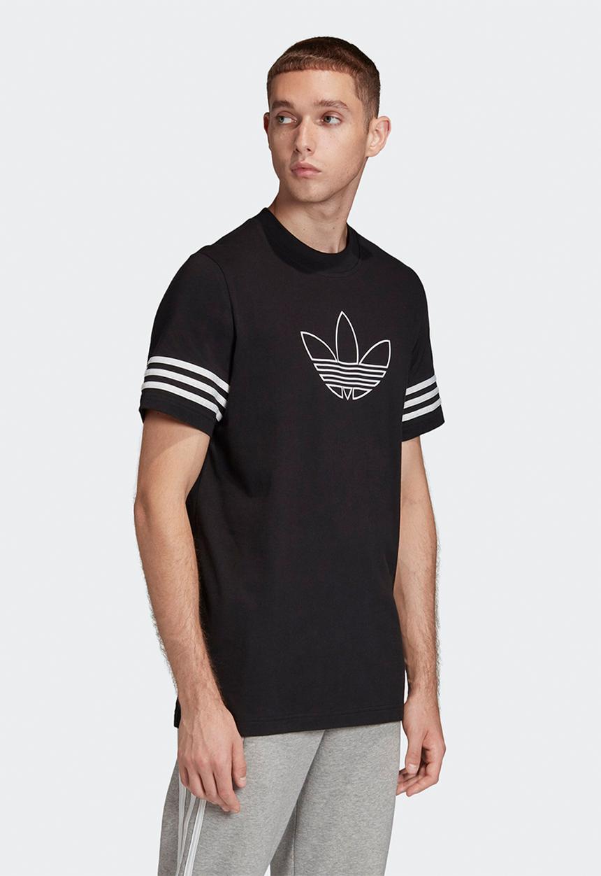 adidas - Outline tee - black