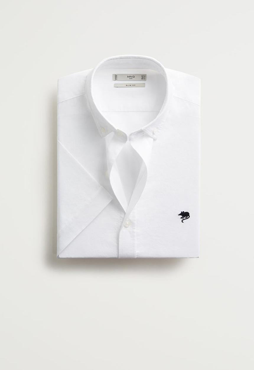MANGO - Mickey shirt - white