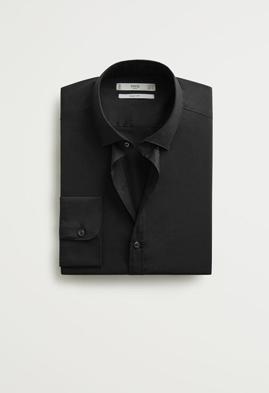 MANGO - Play shirt - black