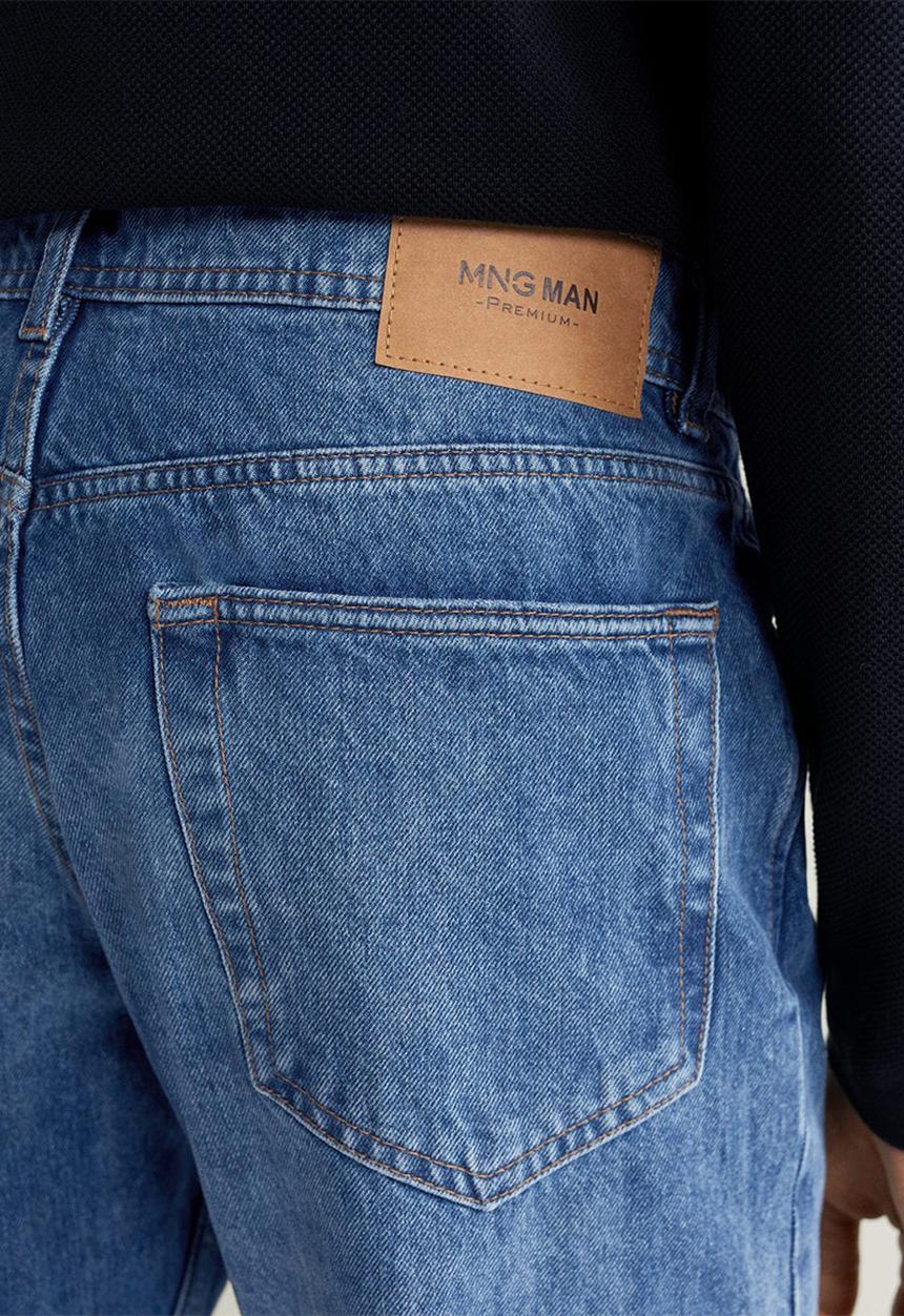 MANGO - Bob jeans - blue