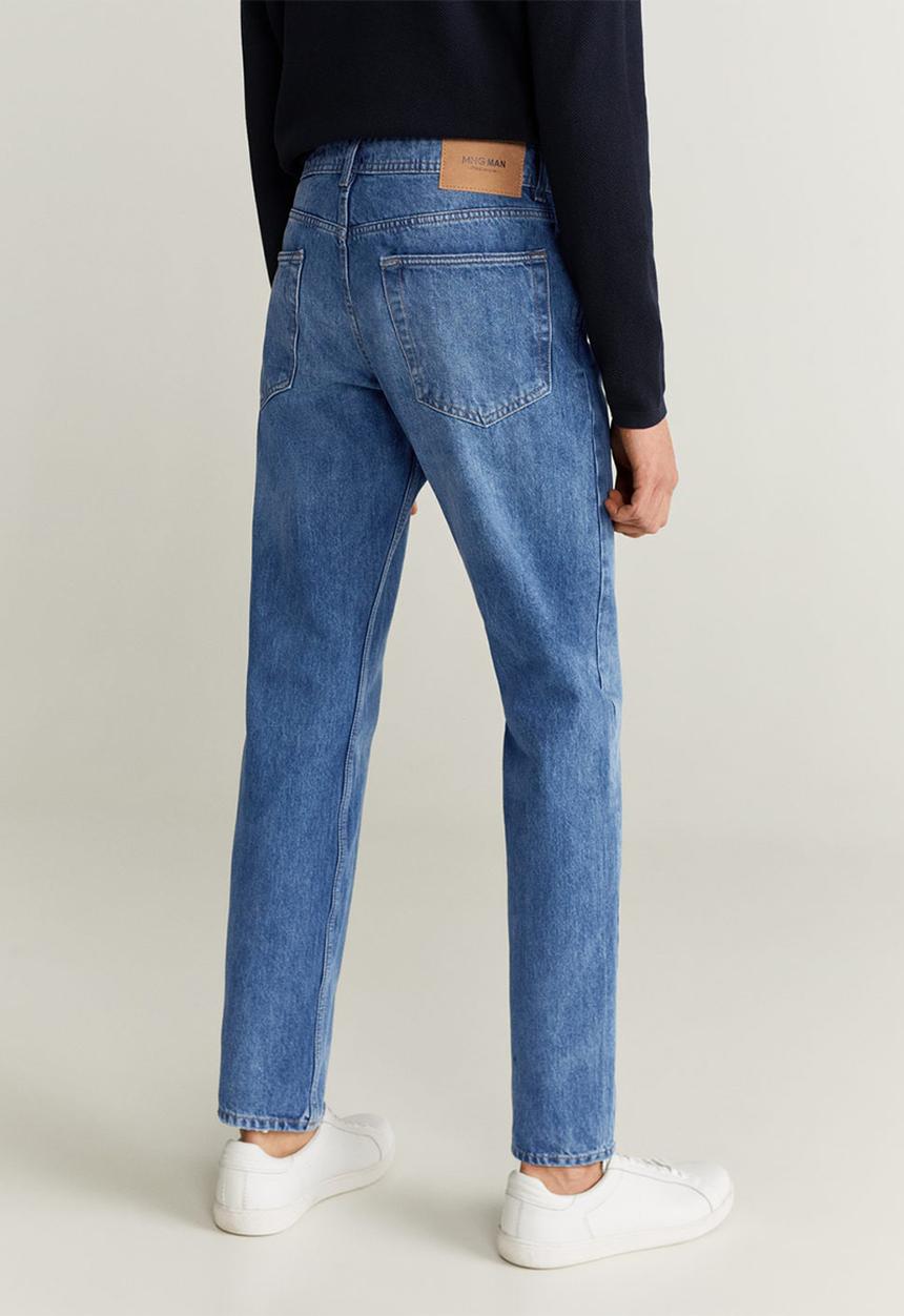 MANGO - Bob jeans - blue