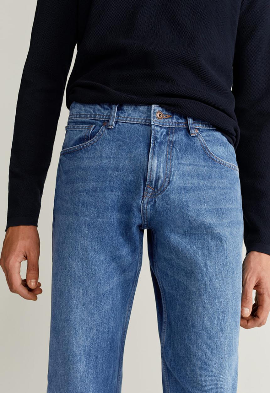 MANGO - Bob jeans - blue