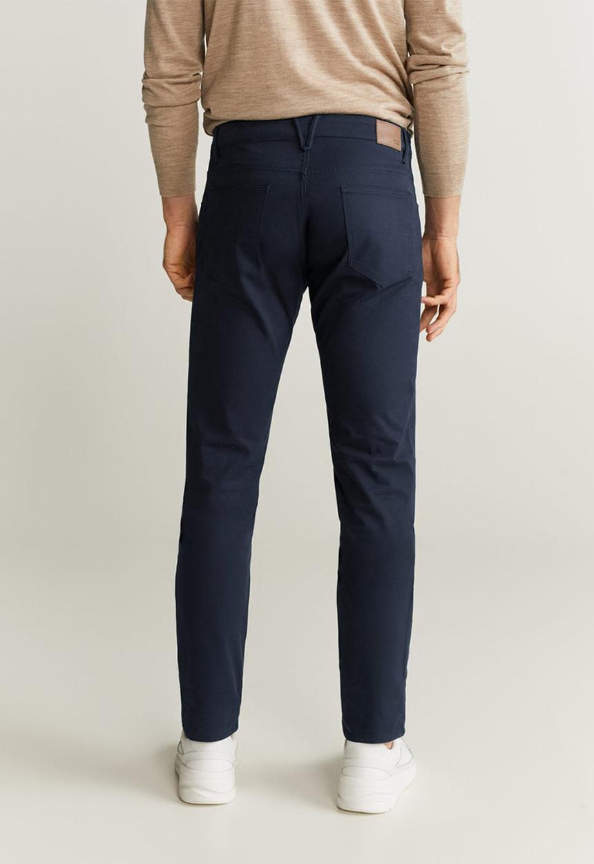 MANGO - Pisa trousers - navy