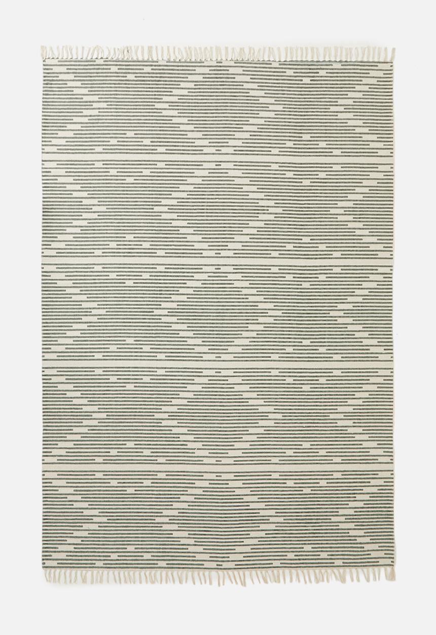 Sixth Floor - Sage printed rug - green
