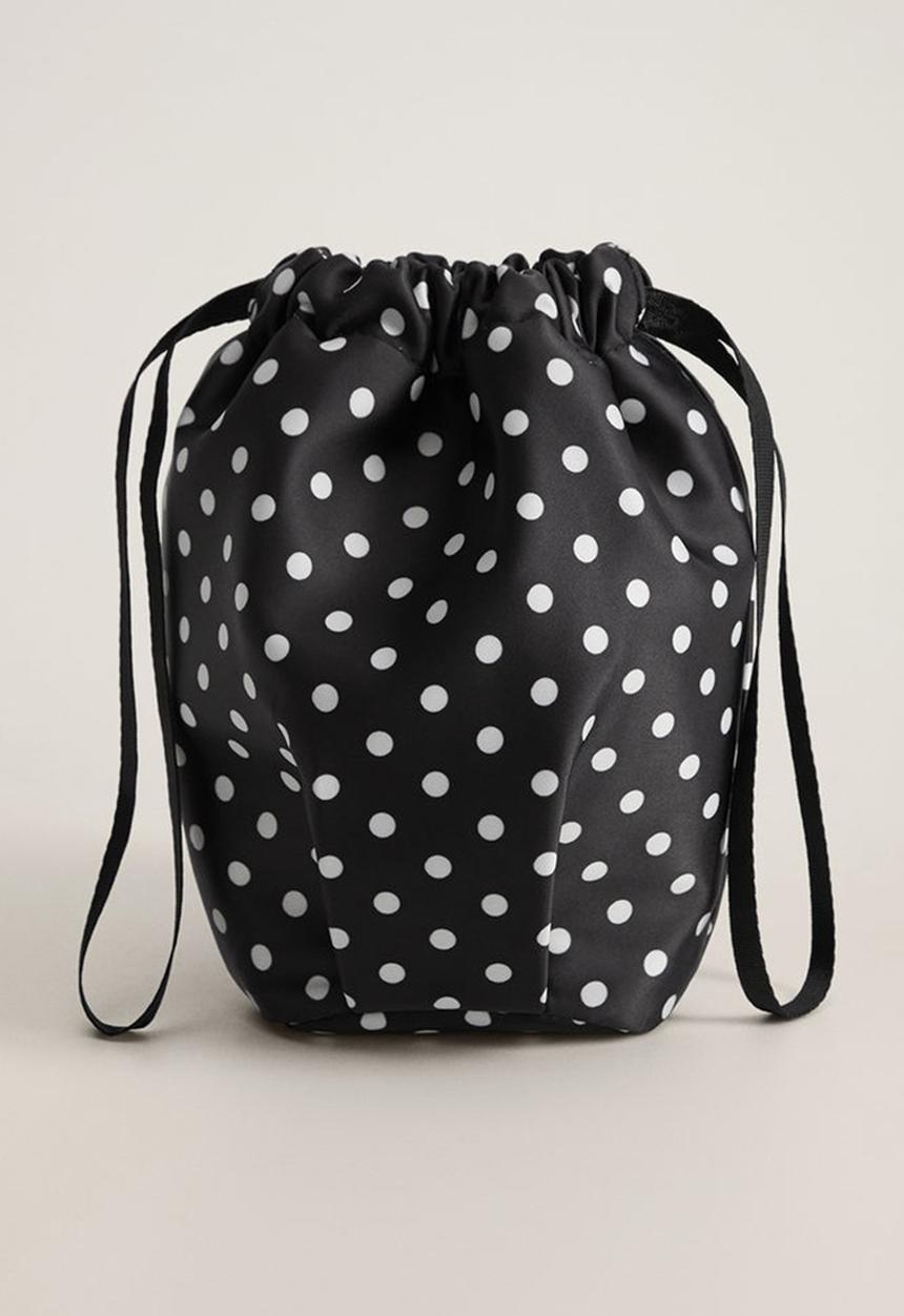 MANGO - Jerry cosmetic bag - black