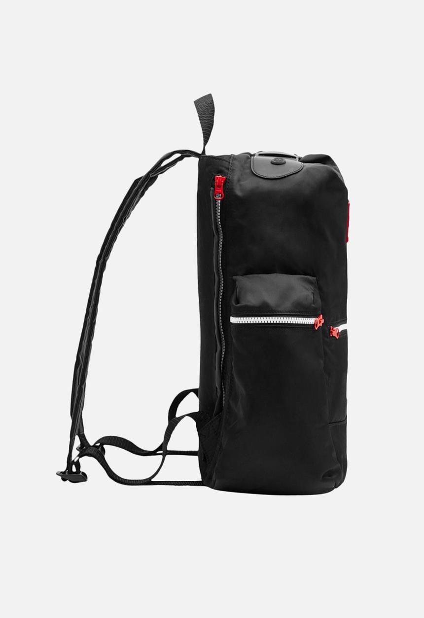 Hunter - Org mini topclip backpack nylon - black