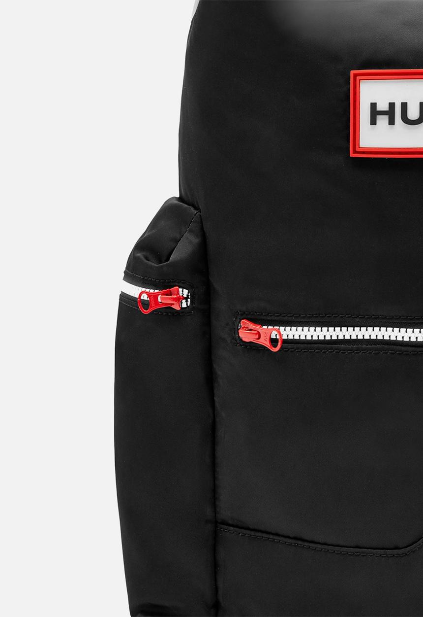 Hunter - Org mini topclip backpack nylon - black