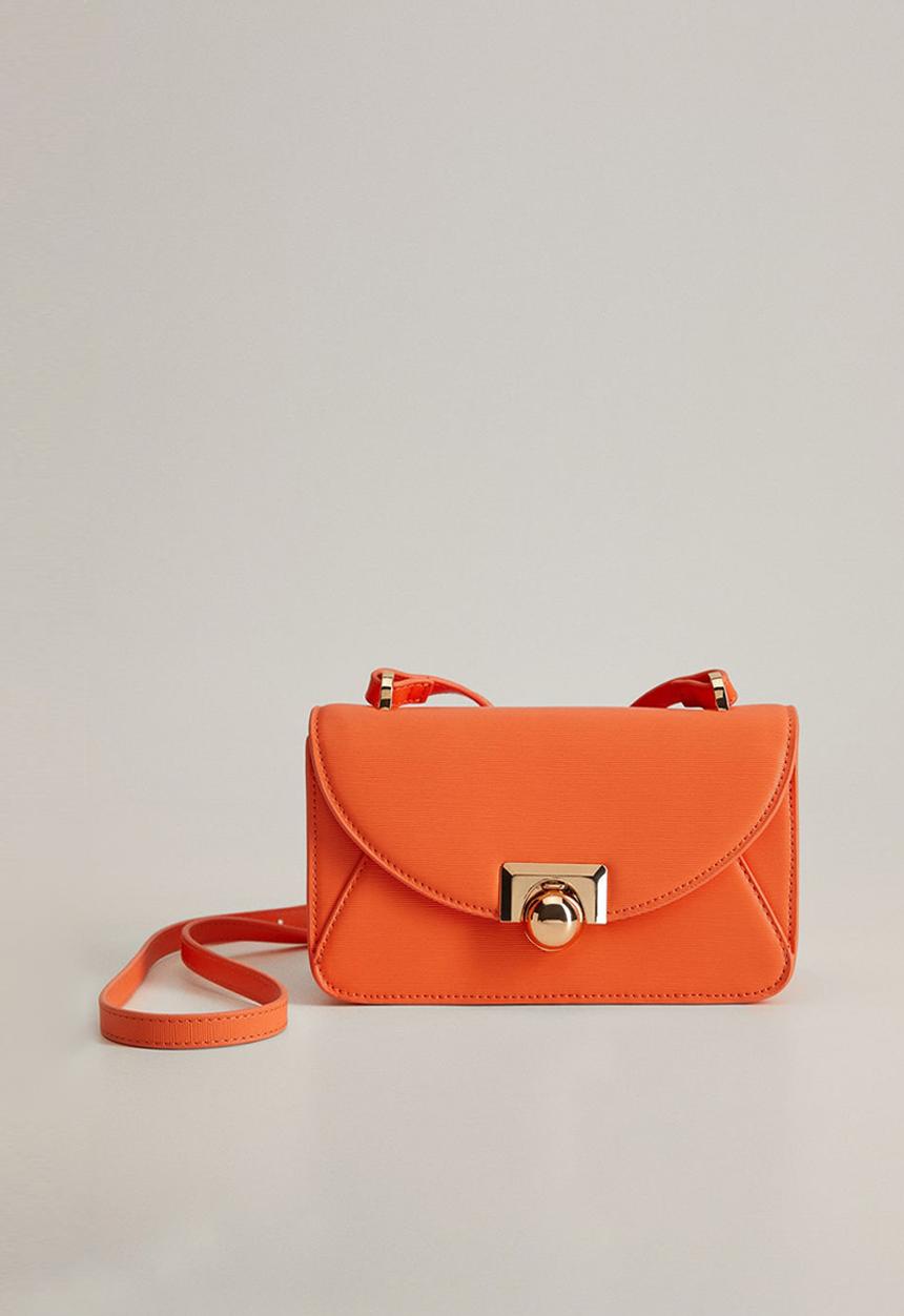MANGO - Cayetana bag - orange