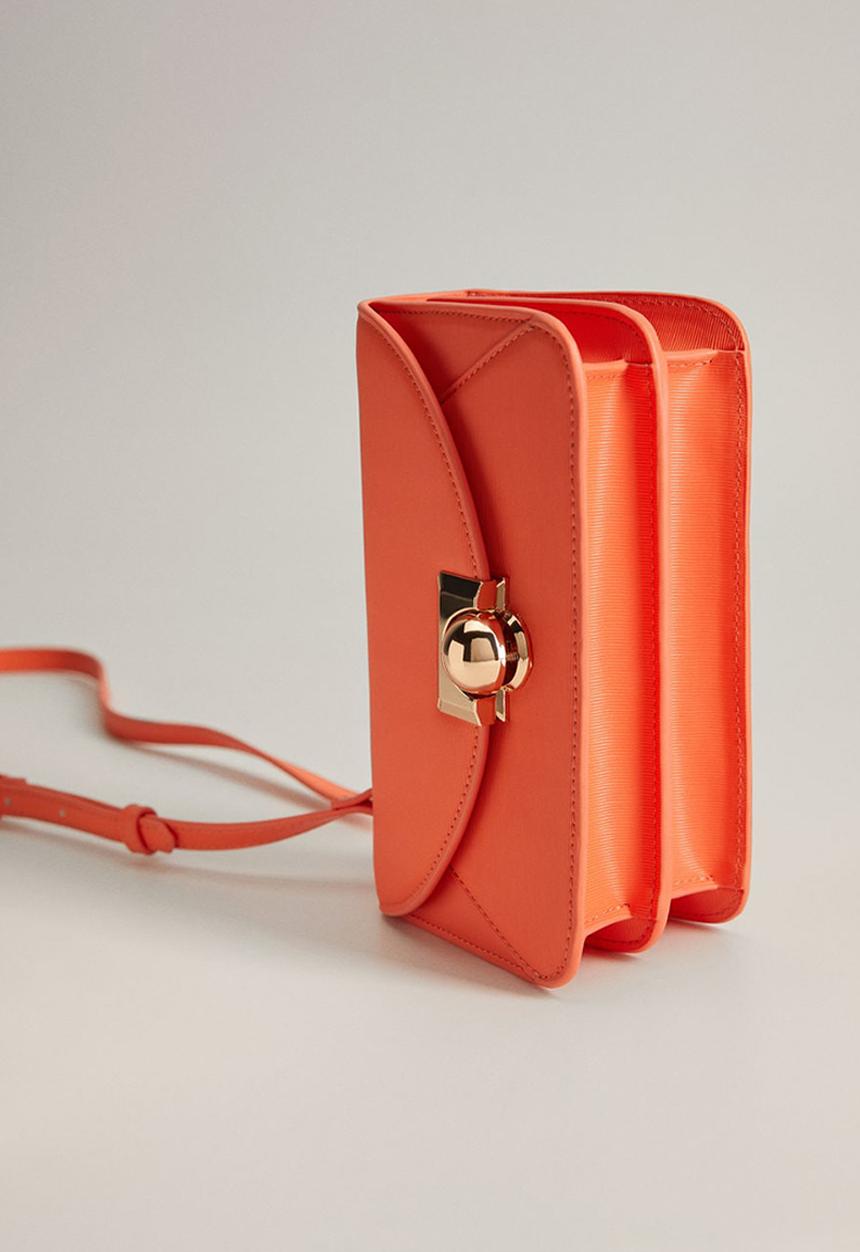 MANGO - Cayetana bag - orange